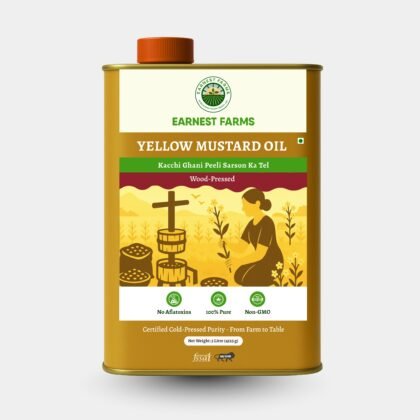 Wood-Pressed Yellow Mustard Oil 5L