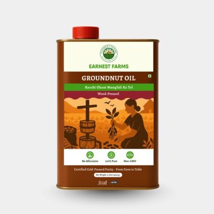 Wood-Pressed Groundnut Oil 5L