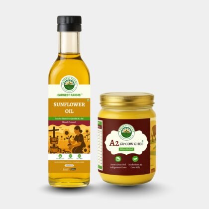 1L Sunflower Oil + 500ML A2 Gir Cow Ghee